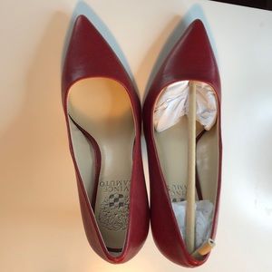 Vince Camuto perfect red heel Retsie Raven red
